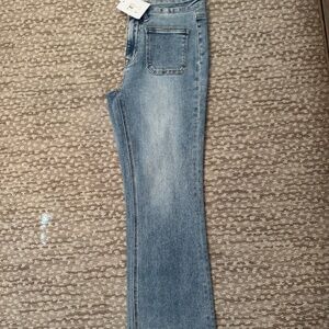 VERVET MESMERIZED HIGH RISE KICK BELLA FLARE Jeans-size 28-NWT